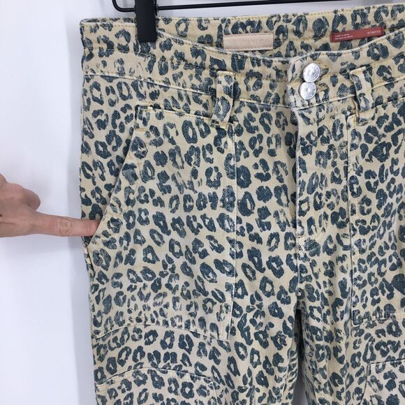 Anthropologie Leopard Print Pants - Picture 5 of 13
